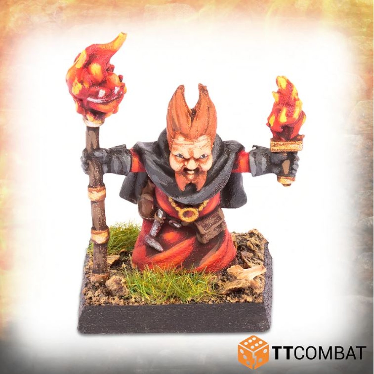 Fantasy Heroes Halfling Fire Wizard
